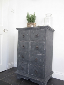 grey cupboard