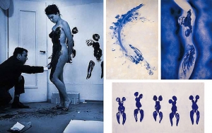 yves klein blue women art 1962