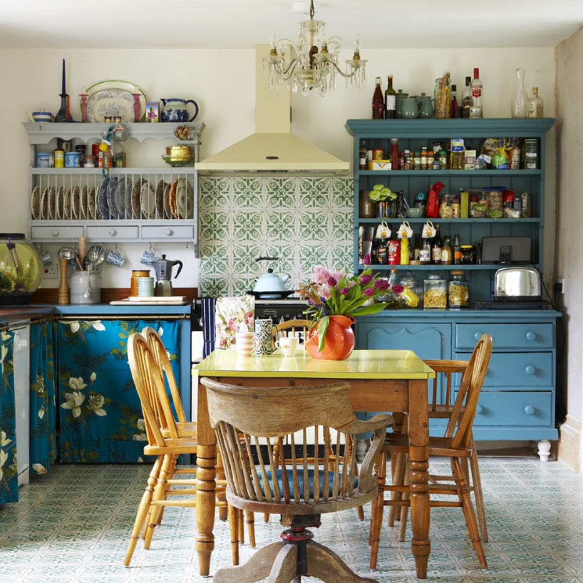 Budget kitchen ideas and vintage style on a shoe string ...