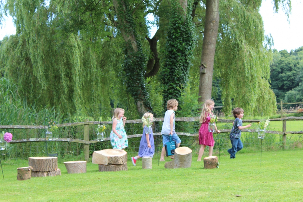 Keep kids entertained with plenty of games at a summer garden party