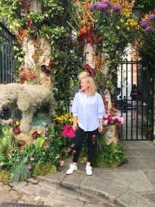 Sophie at Chelsea Flower show