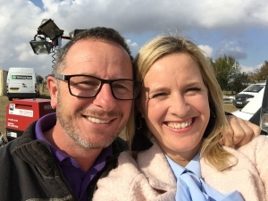 sophie robinson and mark millar from DIY SOS