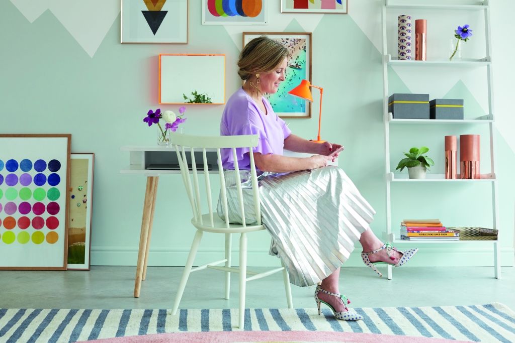 interior designer sophie robinson uses colour psychology to help people to design tehir own authentic interiors