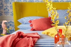 Secret Linen Store Sophie Stripe bed linen set 2 £14 115