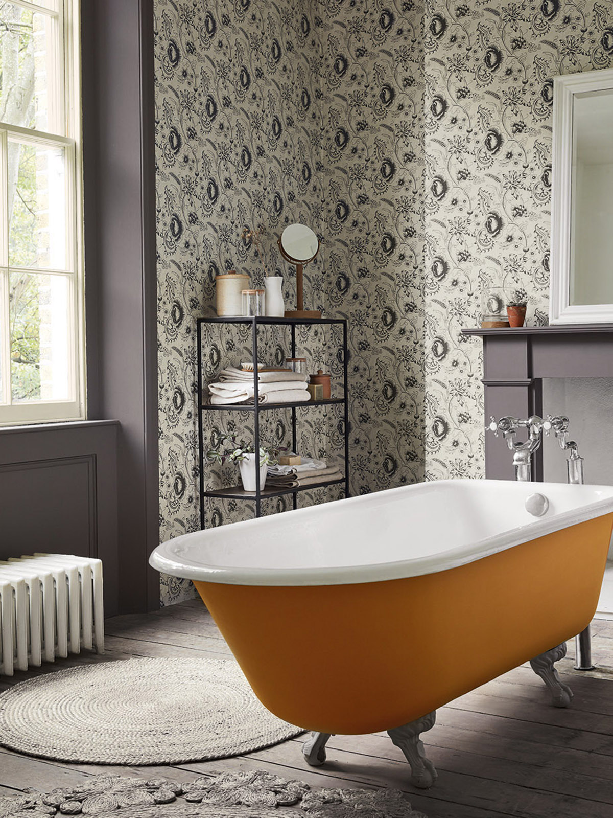 Bathroom Wallpaper | Washable & Tile Effect | Home Flair Decor