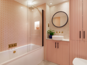 Topology The Pink House bathroom