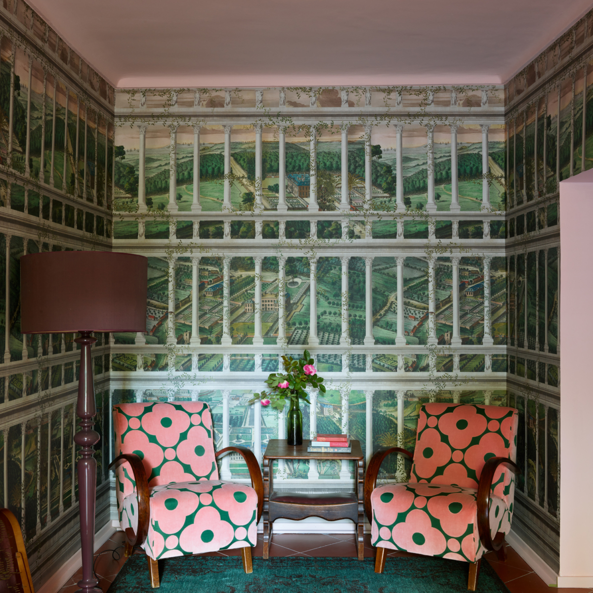 Sitting room in Kate Watson Smyth's italian home